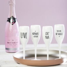 Champagneglas Set Cheers