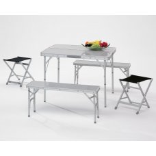 Folding Picnic Set Aluminium