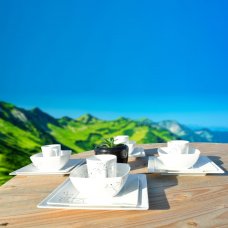 Melamin Porslin Quadrato Black Pearl Melamin Porslin Quadrato Black Pearl