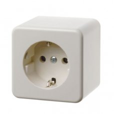 Schuko Surface Socket