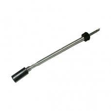 Spring Shaft, braked for round slot tube