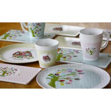 Porslin Set Happy Home