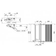 Thule enda steg V10 Electric 12 volt 550 Aluminium