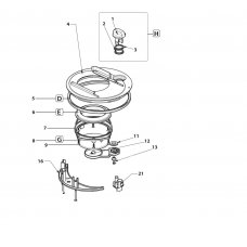 Avfall Holding Mechanism